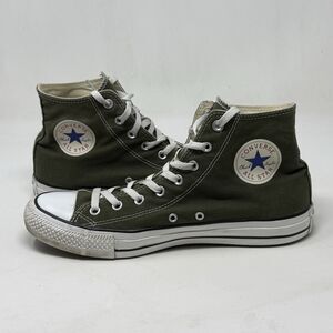 Converse All Star Chuck Taylor Sneakers Mens 11 Green Canvas High Top Shoes
